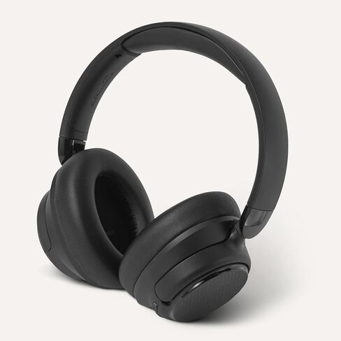 Amazon Basics Hybrid Active Noves Develing Headphones ، 35 ساعة وقت اللعب مع ANC و 45 ساعة مع حزب المؤتمر الوطني الأفريقي ، اللاسلكي ، على الأذن مريحة ، بلوتوث ، حجم واحد ، أسود in Saudi Arabia