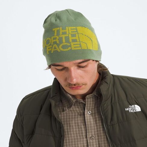THE NORTH FACE Reversible Highline Beanie | Classic Fit, Double Sided Winter Hat for Men & Women, Oversized Logo in Kuwait