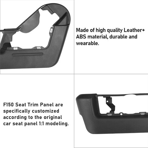 Moonlinks Compatible with Ford F150 2009 2010 2011 2012 2013 2014 Seat Trim Panel Bezel Cover, Beige Left Driver Power Seat Bottom Track Trim Panel Cover Replace for BL3Z-1562187-AA BL3Z-1562187-AB in Saudi Arabia