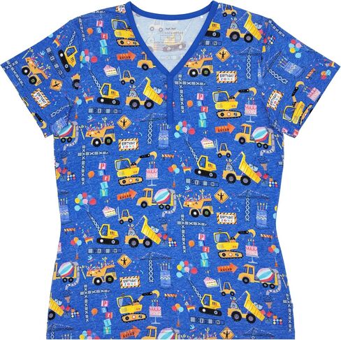 Little Sleepies Pajama Top ، Viscose مشتقة من الخيزران ، وزر ناعم أعلى بيجاما أعلى ، ودية التمريض ، وأكمام قصيرة in Saudi Arabia