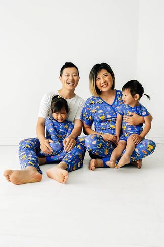 Little Sleepies Pajama Top ، Viscose مشتقة من الخيزران ، وزر ناعم أعلى بيجاما أعلى ، ودية التمريض ، وأكمام قصيرة in Saudi Arabia