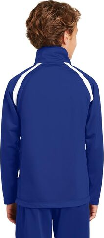 SPORT-TEK Youth Tricot Track Jacket YST90 in Saudi Arabia