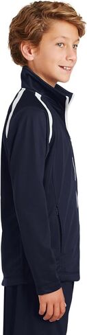 SPORT-TEK Youth Tricot Track Jacket YST90 in Saudi Arabia
