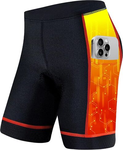 Gogokids Kids Cycling Shorts, Bike Shorts for Boys Girls Youth 3D Padded Sports Pants with Pockets in Saudi Arabia
