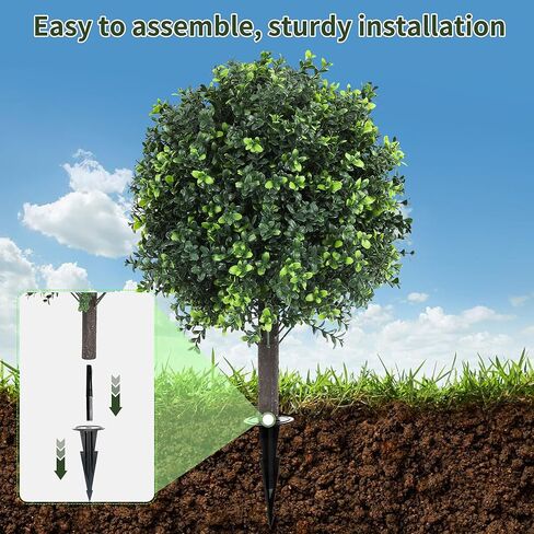 27.2 "مجموعة توبيرية لافندر الاصطناعية من 2 مع ارتفاع ، نباتات مزيفة كرات خشب خشب الخشب ، شجيرات المساحات الخضراء ، ودفع اصطناعي مقاوم للأشعة فوق البنفسجية في شجيرات الزهور لديكور الشرفة الأمامية الخارج in Kuwait