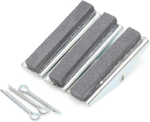 OEMTOOLS 2528F Fine Grit 1-1/8 Inch 3 Piece Replacement Stone Set, Professional Honing Replacement Stones, Honing Stone Tools Multicolor in Kuwait