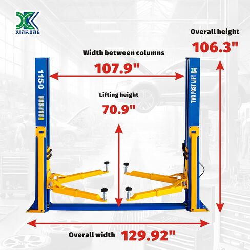 XK-L1150 Overhead Auto Lift Car Lift Capacity 11500 Lbs Truck Hoist with 36 Months Parts Replacement in Saudi Arabia