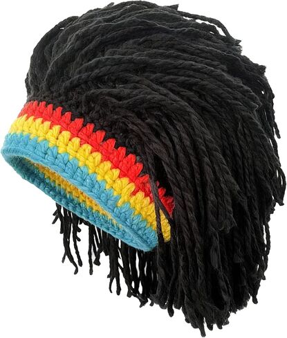 قبعة مبكرة مضحكة القبعات المتماسكة بيرد بيني القبعات راستا دردوكس القبعات الباروكة الكروشيه in Kuwait