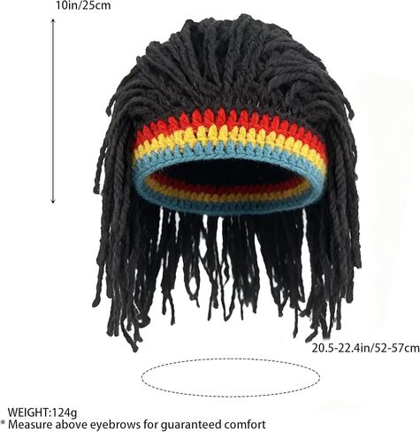 قبعة مبكرة مضحكة القبعات المتماسكة بيرد بيني القبعات راستا دردوكس القبعات الباروكة الكروشيه in Kuwait