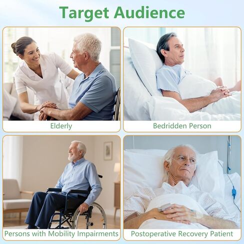 Urine Collection Bag Condom Catheters for Men Reusable Portable Wearable Urinary Drainage with (2000 ML*1+1000 ML*2) Urine Catheter Bag System (Blue-Elderly Men) in Kuwait