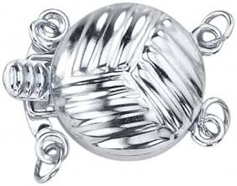 The Pearl Source 14K Gold 7-8mm AAA Quality Double Strand White Freshwater Cultured Pearl Necklace for Women in 18-19" Princess Length in Kuwait