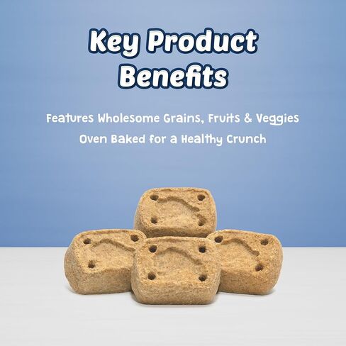 Blue Buffalo Health Bars Crunchy Dog Biscuits, Variety Pack, Bacon, Egg & Cheese, Apple & Yogurt, Pumpkin & Cinnamon, 16-oz Bags in Saudi Arabia