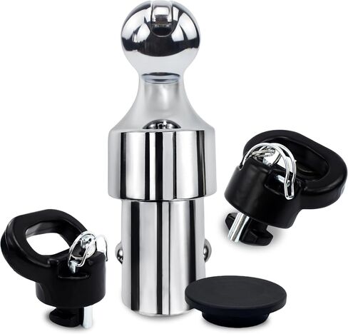 Upgraded 60639 Puck System Gooseneck Hitch Ball Kit, 38000 Lbs GTW/9500 lbs VTW, 2-5/16" Gooesneck Ball, Fits 2013-2025 Ford F250/F350/F450, 2016-2025 Chevrolet Silverado, GMC Sierra & Nissan Titan XD in Kuwait