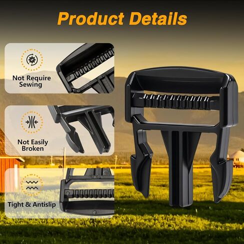 2 PCS Door Net Buckle Clips Compatible with Polaris Ranger Crew 900 XP 2016-2020 1000XP 2016-2022 Diesel 2016 40mm Male Buckle Mesh Door Side Safety Net Fastener Replace #: 5452505 in Saudi Arabia