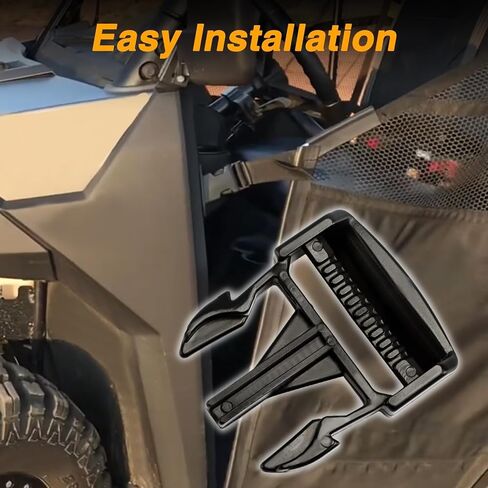 2 PCS Door Net Buckle Clips Compatible with Polaris Ranger Crew 900 XP 2016-2020 1000XP 2016-2022 Diesel 2016 40mm Male Buckle Mesh Door Side Safety Net Fastener Replace #: 5452505 in Saudi Arabia
