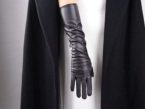 Dooway Women Leather Gloves Lengous طوله 16 بوصة in Saudi Arabia