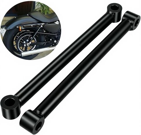 Motorcycle 10" Black Lowering Kit Rigid Hardtail Strut For Harley Davidson Wide Super Glide in Saudi Arabia
