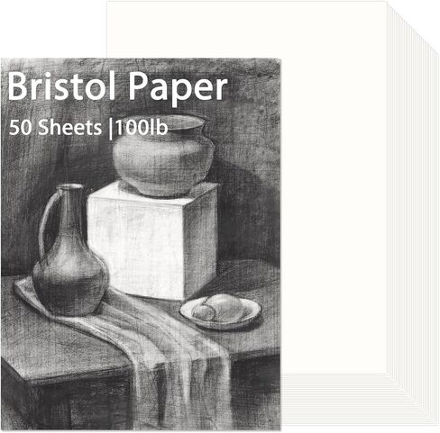 GISGFIM 50 SHOETS PRISTOL PAPER SMUND 11 × 17 بوصة in Kuwait