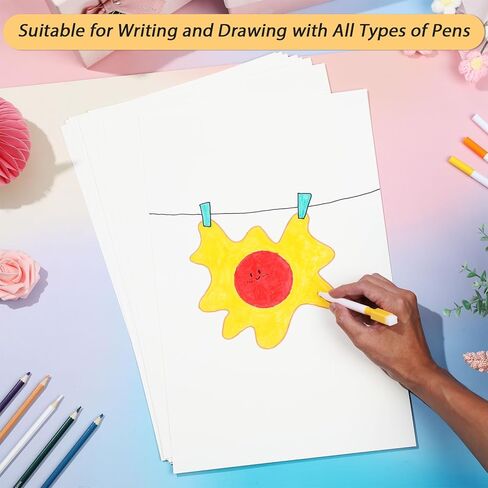 GISGFIM 50 SHOETS PRISTOL PAPER SMUND 11 × 17 بوصة in Kuwait