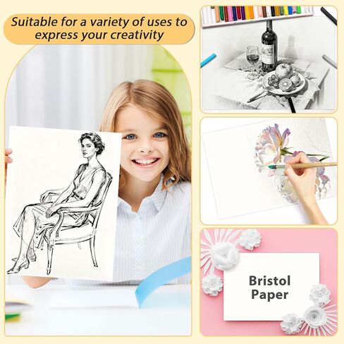 GISGFIM 50 SHOETS PRISTOL PAPER SMUND 11 × 17 بوصة in Kuwait