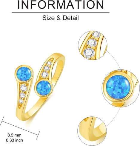 14K Yellow Gold Adjustable Toe Ring for Women, Real Gold Gemstone Open Toe Rings Fine Summer Beach Foot Fine Jewelry Gifts for Mom Wife Nana Birthday Christmas Mother's Day in Saudi Arabia
