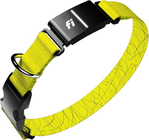 New Fi Series 3+ ذكية تتبع الكلاب تتبع - AI GPS للكلاب ، مراقبة الصحة والسلوك ، السياج الافتراضي ، تنبيهات الهروب ، مقاومة للماء ، عضوية 12mo متوافقة مع Apple Watch in Kuwait