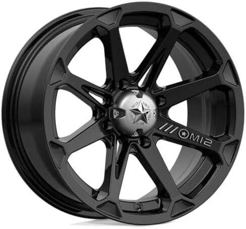 M12 Diesel Gloss Black ATV Wheel UTV (14 × 7 "/4x137) in Saudi Arabia