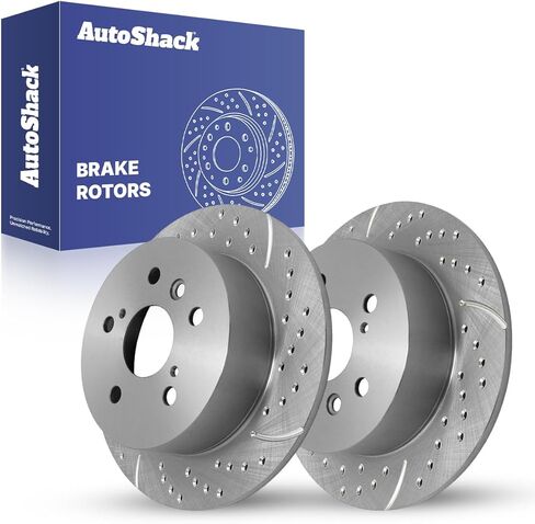 مجموعة استبدال دوار الفرامل التلقائية التلقائية للفرامل الخلفية لعام 2012-2017 تويوتا كامري 2013-2018 أفالون 2013-2018 لكزس ES350 ES300H 2.5L 3.5L V6 FWD R8411PR in Kuwait