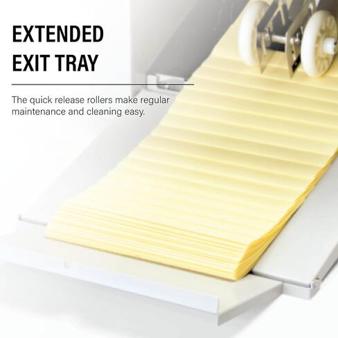 MBM 208J Manual Paper Folder - Precision Paper Folding Machine with 3-Roller Friction Feed, 500-Sheet Capacity, Folds 14,000 Sheets per Hour, Custom Folding for 12-80 lb / 115 GSM Paper in Kuwait