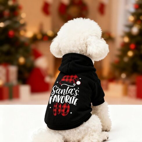EXPAWLORER Dog Hoodie Sweater - Bad to The Bone Dog Sweatshirt Skeleton Costume, Warm Fleece Lined Pet Clothes with Leash Hole, Fall Winter Cozy Soft Pet Outfit Coat for Medium Dogs, M in Saudi Arabia