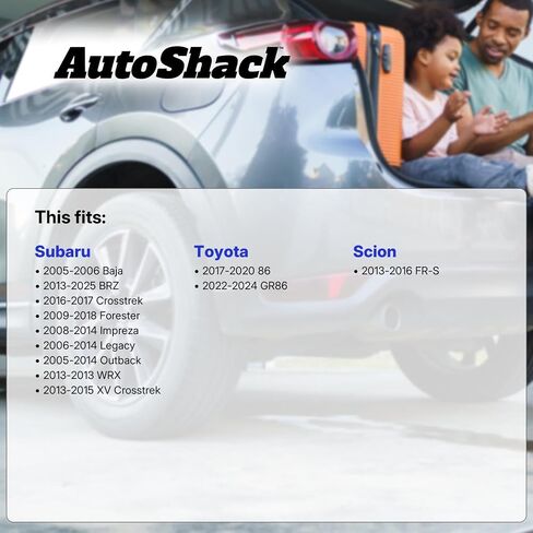 AutoShack Brake Rotors Front Brake Rotor Replacement Kit for Scion FR-S Toyota 86 GR86 Subaru BRZ Baja XV Crosstrek Outback 2006-2014 Legacy 2008-2014 Impreza 2009-2018 Forester 2013 WRX AWD R41409PR in Saudi Arabia