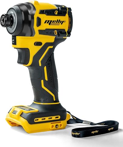 مفك تأثير 1/4 بوصة متوافق مع بطارية Dewalt 20V 60V Max (الأداة فقط)، عزم دوران 2212 رطل، 4 سرعات، محرك بدون فرش، ضوء LED in Kuwait