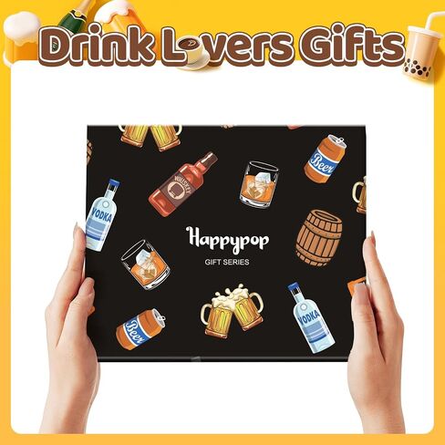 HAPPYPOP Bourbon Gifts for Men Women - Bourbon Whiskey Socks for Bourbon Lovers, Father's Day Gift for Dad in Kuwait