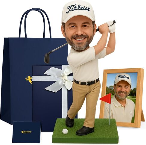 مخصص bobblehead 6/7/8 بوصة مخصصة دمى bobblehead تمثال تمثال يدوي من صورك هدية فريدة من نوعها لصديقك ، زوج ، رئيس ، أصدقائي ، عيد ميلاد ، الذكرى السنوية in Kuwait