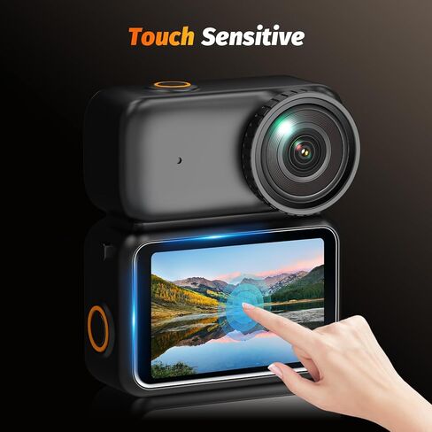 واقي شاشة لملحقات DJI Osmo Nano، 3 قطع HD حماية كاملة من الزجاج المقوى النانو 9H متعدد الطبقات 2.5D منحني Osmo Nano مجموعة أفلام مقسى مقاومة للخدش ومضادة للزيت in Kuwait