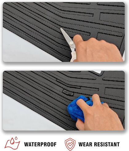 Cargo Liner Compatible with 2025 Toyota 4Runner Trunk Mat Back Seat Cover Protector Trunk Liner(Backrest Mats+Trunk Mat) in Saudi Arabia