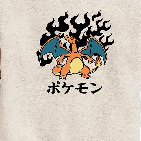 HYBRID APPAREL - Pokémon - Charizard Flash Fire - Toddler & Youth Crewneck Fleece Sweatshirt in Saudi Arabia