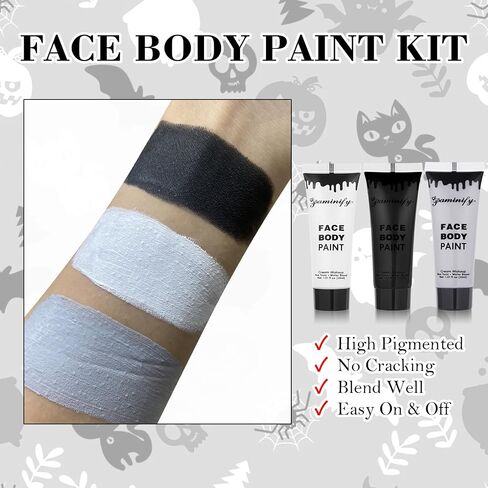 Bald Cap Costume Makeup Kit for Men Adults,Complete SFX Makeup Kit with Tools & Instructions,Professional Bald Caps for Halloween Costumes, Cosplay, and Theater in Kuwait