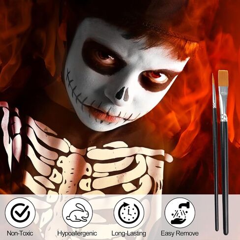 Bald Cap Costume Makeup Kit for Men Adults,Complete SFX Makeup Kit with Tools & Instructions,Professional Bald Caps for Halloween Costumes, Cosplay, and Theater in Kuwait