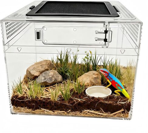 PC Reptile Terrarium, Pet Habitat Enclosure in Saudi Arabia
