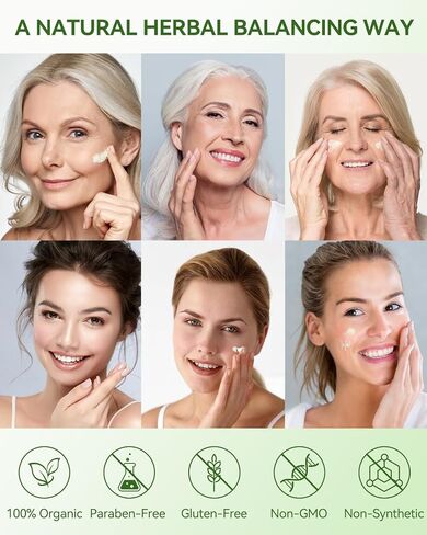كريمة اليام البرية العضوية للنساء ، 4 أوقية غير معقدة من الكريمة البرية غير المعقولة لجميع أنواع البشرة in Saudi Arabia