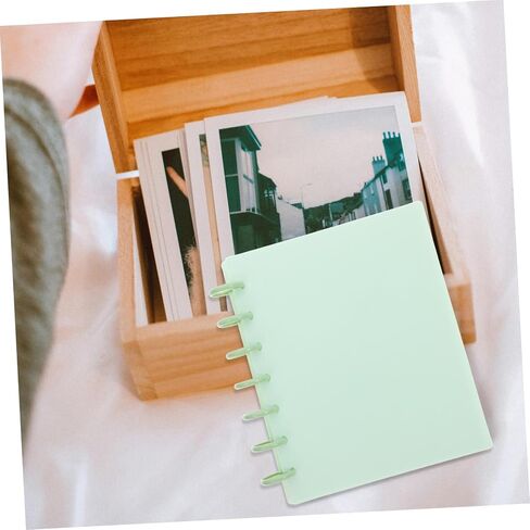 DOITOOL Adorable Photo Storage Binder for Photos Page Album Matcha for Collectibles and Family Memories Sleeves for Easy Viewing in Saudi Arabia