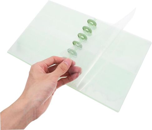 DOITOOL Adorable Photo Storage Binder for Photos Page Album Matcha for Collectibles and Family Memories Sleeves for Easy Viewing in Saudi Arabia