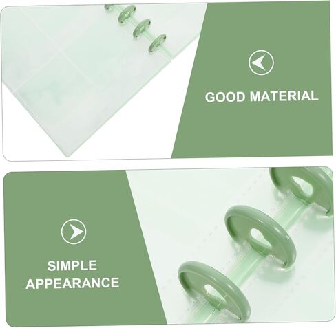 DOITOOL Adorable Photo Storage Binder for Photos Page Album Matcha for Collectibles and Family Memories Sleeves for Easy Viewing in Saudi Arabia