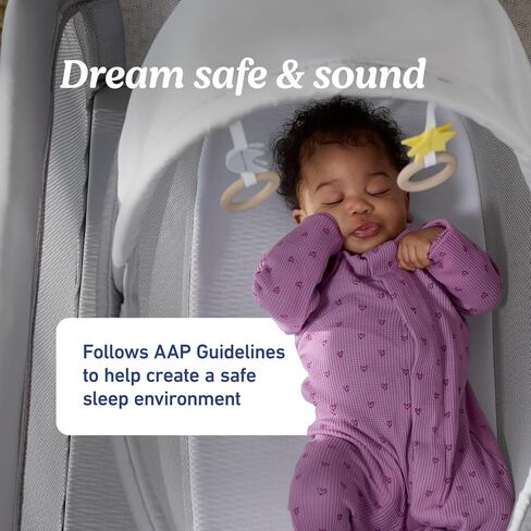 Graco Pack 'n Play CareSuite Bassinet Lux Playard، سكاي in Saudi Arabia