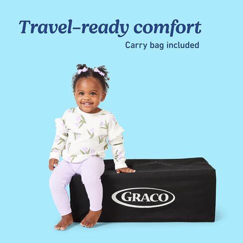 Graco Pack 'n Play CareSuite Bassinet Lux Playard، سكاي in Saudi Arabia