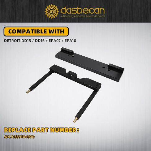 مجموعة أدوات توقيت Dasbecan متوافقة مع Detroit Diesel DD13 DD15 DD16 TDC ، أداة ضبط محرك عمود الحدبات توقيت TDC تحديد موقع دبوس محافظ خط الوقود مقبس W470589104000 W470589001500 in Saudi Arabia