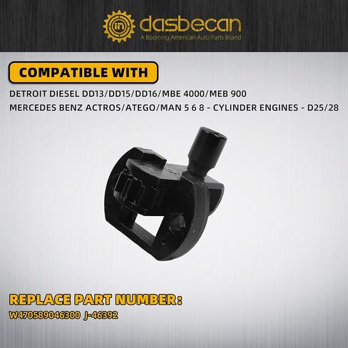 مجموعة أدوات توقيت Dasbecan متوافقة مع Detroit Diesel DD13 DD15 DD16 TDC ، أداة ضبط محرك عمود الحدبات توقيت TDC تحديد موقع دبوس محافظ خط الوقود مقبس W470589104000 W470589001500 in Saudi Arabia