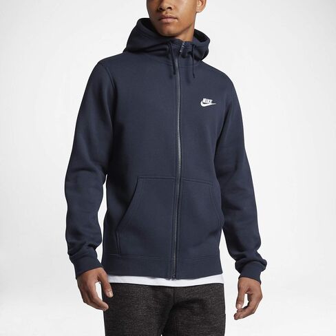 Nike Men's Sportswear Full Zip Club Hoodie in Saudi Arabia