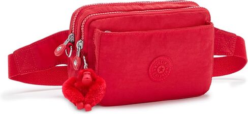 Kipling Womens Abanu Multi Bag ، حزمة خصر نايلون خفيفة الوزن وقابلة للتعديل مع حقيبة Crossbody القابلة للتحويل in Saudi Arabia